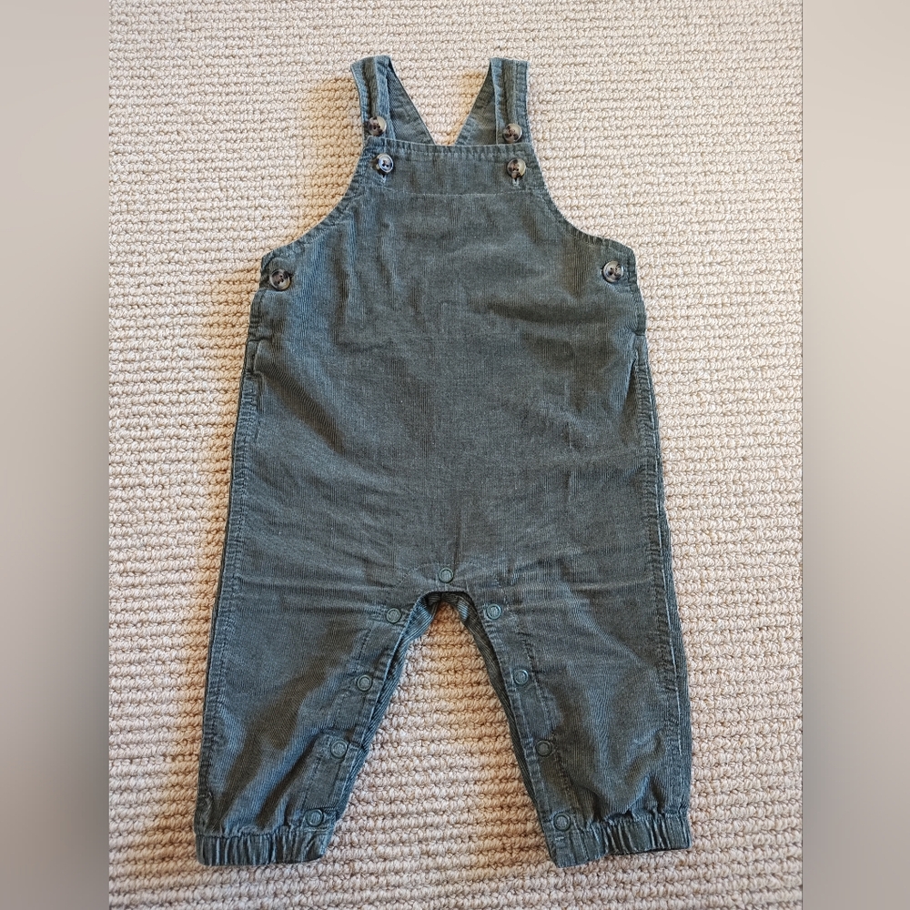 3-6mo Carter's Olive Green Overalls